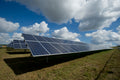 Solar panel array requiring identification placards